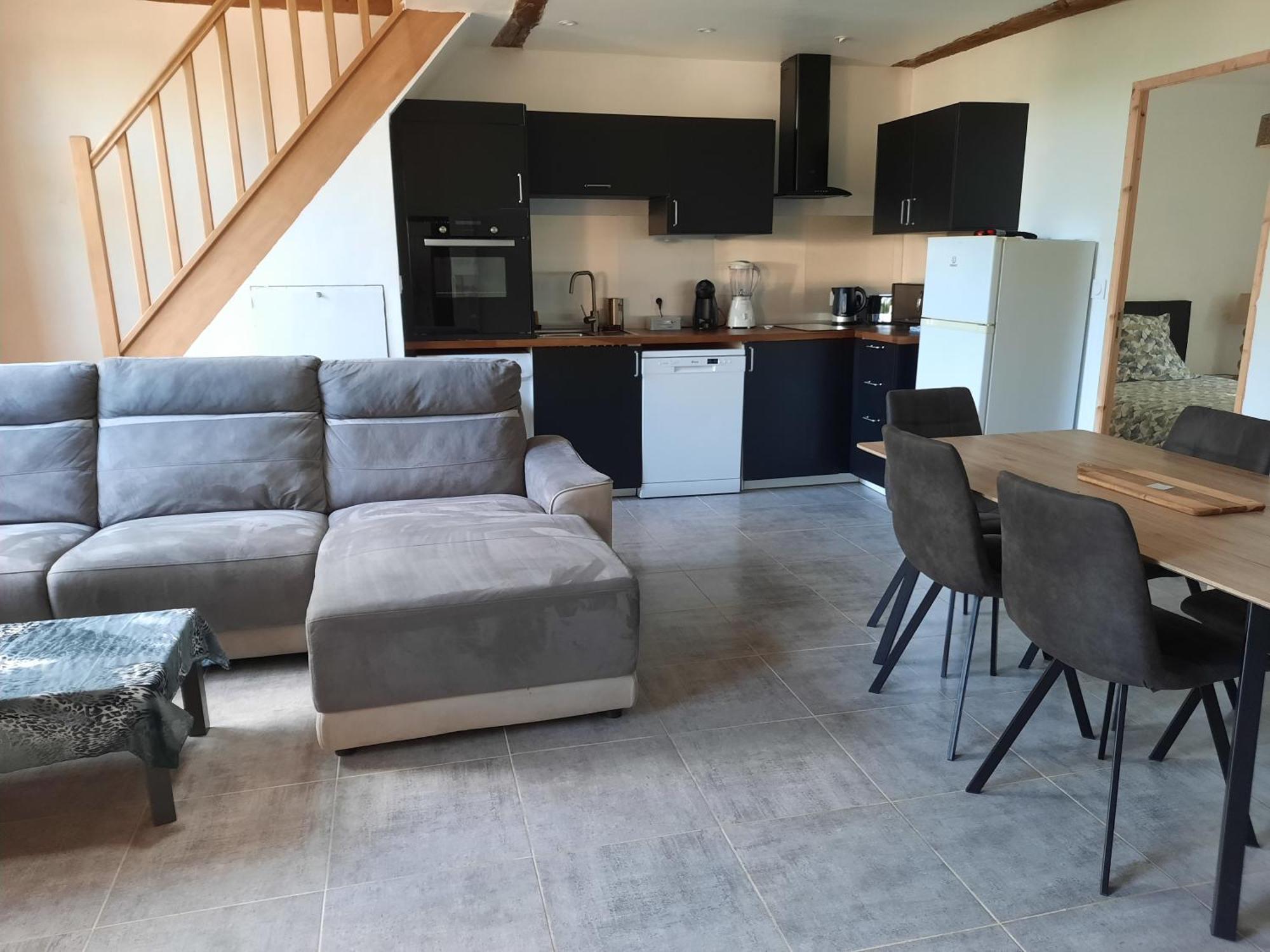 Chez Line Et Pierre: Appartement Spacieux, Lumineux Et Equipe La Bastide-de-Serou Экстерьер фото